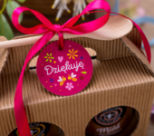 2 miody w kartoniku na Dzień Kobiet