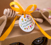 2 miody w kartoniku na Dzień Kobiet