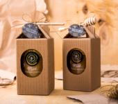 1 duży miód w kartoniku na każdą okazję (2 kolory)