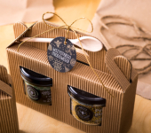 2 miodki w kartoniku na każdą okazję (2 kolory)