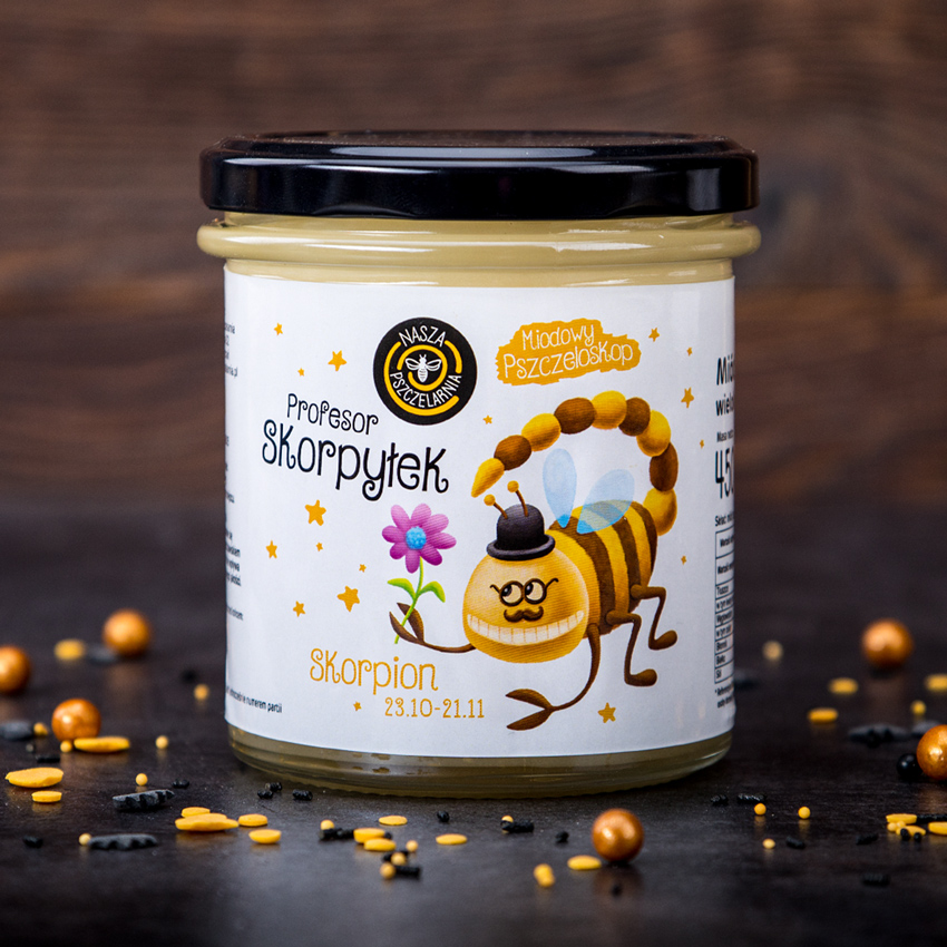 Miód ze znakiem zodiaku – Skorpion