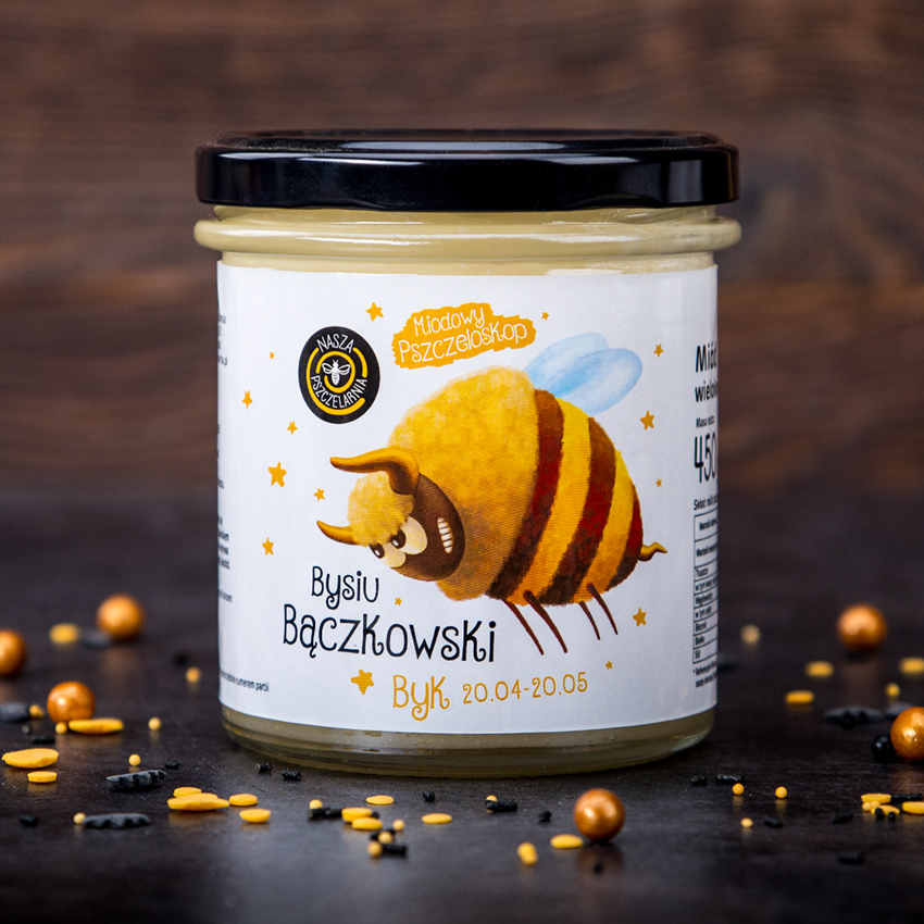 Miód ze znakiem zodiaku – Byk