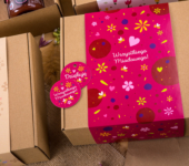 4 miodki w pudełku na Dzień Kobiet