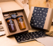 2 duże miody w pudełku na każdą okazję (2 kolory)