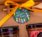 2 miody w pudełku na Dzień Nauczyciela