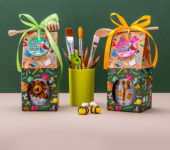 1 miód w kolorowym pudełku na Dzień Nauczyciela z 1 znakiem zodiaku