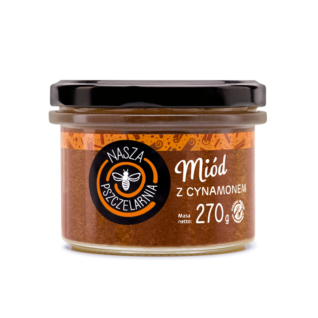 Miód z cynamonem - 270g