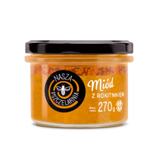 Miód z rokitnikiem - 270g