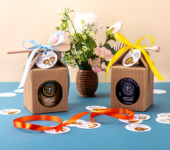 1 miód w kartoniku na urodziny ze znakiem zodiaku