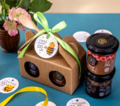 2 miodziki w kartoniku na urodziny ze znakiem zodiaku