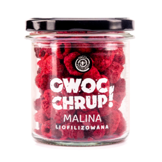 Owoc Chrup Malina liofilizowana