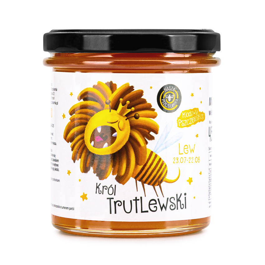 Miód ze znakiem zodiaku – Lew - 450g